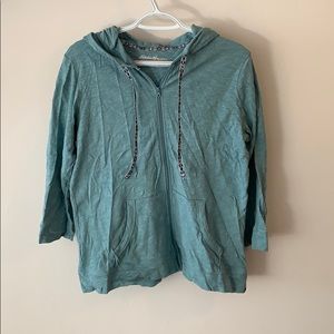 Mid Sleeve light zip up